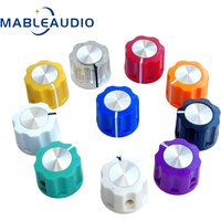 5PCS 16X12 Guitar Power Amplifier Knob CD Effector Volume Knob Aperture 6.4mm