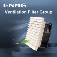 SF8801 Ventilation Filter Mesh Dust Filter 220V Fan for Electrical Cabinet Distribution Box Cooling, Anti-Dust Net for HVAC Syst