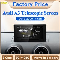 STWEI 2025 New 7inch Lift Function 8 Core Android13 Carplay For 13-18 Year AUDI A3 Car Video Players Multimedia GPS Navi Screen