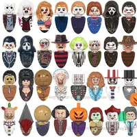 WM6075 WM6101 WM6102 WM6003 Halloween Horror Building Blocks The Shining Silent Hill Bricks Jack Pyramid mini Action toy Figs