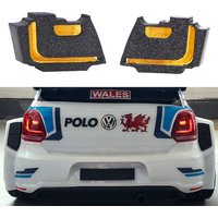Tail Light Cover Lampshade Modified Parts For MJX Hyper Go 7304 1/7 RC Drift Rally Vehicle Upgrade Parts Accessories