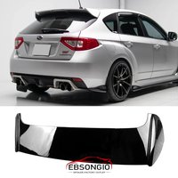 08-11 Fits SUBARU Impreza WRX STI Hatchback OE Rear Hatch Roof Spoiler Painted Black White Rally Blue Spoiler Car Styling