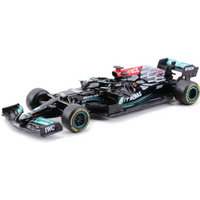 Bburago 1:43 2021 F1 Redbull Honda F1 W12 Perez /33 Max Turkish White Painting Formula Racing Diecast Model Car