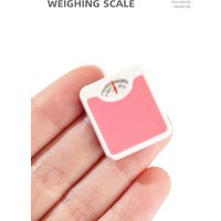 Miniature Bathroom Scale for Dollhouse, 1:12 Scale Mini Simulation, Dollhouse Furniture & Home Appliance Accessories Model