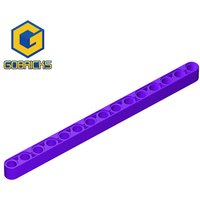 Gobricks 32278 10Pcs Liftarm Thick Parts 1x15 Technic Bricks Assembles Particles Building Blocks DIY Educational Idea Toys Gifts