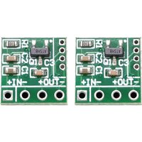 2PCS 3-5V 1.5A Flashing Light Controller Module 10x10x3.5mm Mini LED Flashing Circuit Board Chip for RC Model Airplane DIY Parts