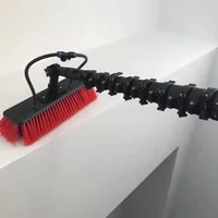 Water Fed Carbon Fiber Extension Telescopic Window Cleaning Pole with Hose Household Cleaning