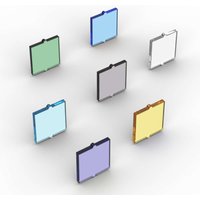 MOC 10PCS 60601 1X2X2 Window Glass 86209 Building Blocks Bricks Compatible Trans Panel Particle DIY Toys Children Birthday Gift