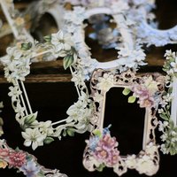 10pcs Flowers Frame Paper Scrapbook Paper Decor Junk Journal Supplies DIY Scrapbooking Aesthetic Stationery Craft Paper
