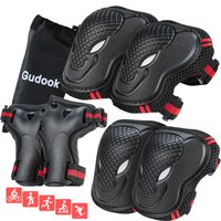 AliExpress GUDOOK Youth & Kids Knee Pads Elbow Pads with Wrist Guards Protective Set for Biking, Cycling, Inline Roller Skating and Multi-Sports