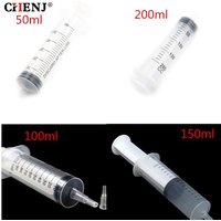 50ml-200ml Pipette Plastic Hydroponics Nutrient Sterile Health Measuring Syringe Tools Cat Feeding Accessories