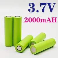 INR18650 2000mAh 25A Discharge Li-ion Rechargeable Battery 3.7V High Capacity 18650 battery