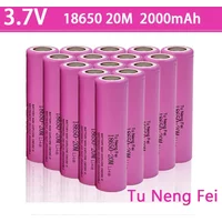 New 100% original 18650 3.7V 2000mAh 18650 lithium rechargeable battery suitable for GTL Evrefire flashlight battery