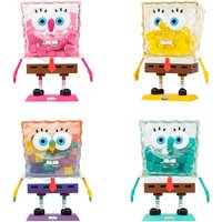 SpongeBob SquarePants Blind Box Toy Action Figure with Acrylic Cube Funny Toys Desktop Ornament Boys Girls Birthday Gifts