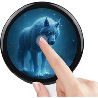 XiaoZhi DeepSeek AI Voice Chat ESP32 S3 Development Board 1.46 inch Round LCD QMI8658 / MIC / SD /MP3 Audio /Battery Port LVGL