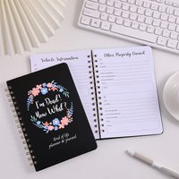 A5 End of Life Planner Personal Organizer for Letters Care Plan Funeral Wishes 96 Pages End of Life Plan Notebook for Family