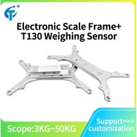 Weighing Sensor and Bracket Platform Scale Accessories Load Cell Weight Transducer Automated Weighing System Aluminum Alloy 60KG