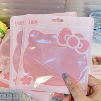 Hello Kitty Ins Thickened Kt Cat Ziplock Bag Cute Ziplock Bags Cartoon Small Packaging Bag Jewelry Gift Packaging Case Holder
