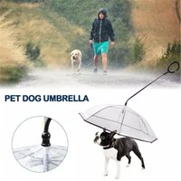 2023 Neue Haustier-Regenschirmleine, regenfest, schneesicher, Hunde-Regenschirmleine für kleine Hunde, steuerbar, verstellbar, für Hunde, Outdoor-Regenschirm