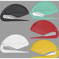 Mini Plastic Letter Opener Sharp Safe Opening Envelope Express Knife Simple Portable Stainless Steel Blade Papers Cutter