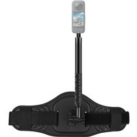 PULUZ Waist Belt Mount Strap with Selfie Stick Monopod For GoPro DJI Insta360 and Other Action Cameras