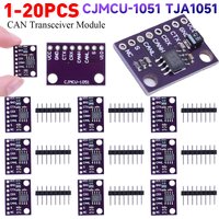 1-20pcs CJMCU-1051 TJA1051 CAN Transceiver Breakout Board 3V-5V High Speed Low Power Consumption 1Mbit/s CAN Transceiver Module