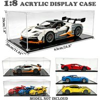 Suitable For LEGO Acrylic Display Box ;1:8 Scale Model Storage Display Case For Supercar Sports Car Collectible Model Showcase image 4