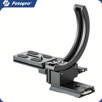 Fotopro Tripod Mount Ring Lens Mount 1/4 Rotatable Collar Mount Plate for DSLR Camera Horizontal and Vertical X-Rotator 95