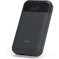 GL.iNet GL-E750V2 EM060K-G MUDI 4G LTE Tragbarer Reiserouter, Reise-WLAN mit SIM-Kartensteckplatz, OpenWrt OpenVPN WireGuard, 7000mAh 8-Stunden-Akku, 300 plus 433Mbps WLAN, 285g Taschenformat für