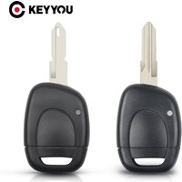 KEYYOU 1 Buttons Remote Car Key Shell Fob Key Case Cover For Renault Master Kangoo Clio Twingo NE72/VAC102 Keyless Entry Case
