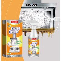 Kitchen Foam Cleaner Powerful Cleaning Grease And Stains Without Damaging Surface Lemon Light Fragrance No Residue No Irritation
