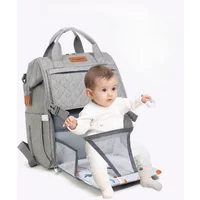 Oxford cloth Mommy Bag Dry-wet Separation Large Capacity Nappy Backpack Multi-Functional Lightweight Mom's Outting Bag Travel