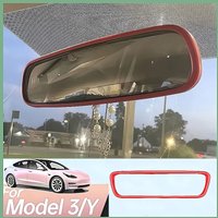 1PC Silicone Car Rearview Mirror Protective Cover, Universal Fit, Easy Install, Anti-Fingerprint, Scratch-Resistant