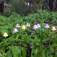 9pcs,Lily Of The Valley That Will Never Wither, Fairy Garden Accessories, Miniature Figurines, Micro Landscape For Fairy Garden,