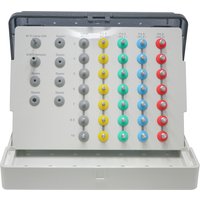 Dental Implant Bone Compaction Kit HBCK Full Set of Lance Drill Extension & Multi-Size Compaction Drills fit Osstem Hiossen