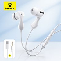 Baseus Encok CZ20/HZ20 Kabelgebundener Kopfhörer Typ C/3,5 mm Klinke Hi-Res Audio mit Mikrofon Kabelgebundenes Headset für Laptop-Computer-Tablet-Handy Baseus Encok CZ20/HZ20 Kabelgebundener Kopfhörer Typ C/3,5 mm Klinke Hi-Res Audio mit Mikrofon Kabelgebundenes Headset für Laptop-Computer-Tablet-Handy
