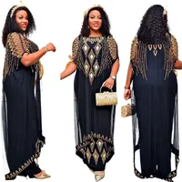 Customized Fashion women's clothing from turkey pleat african dresses for woman nigeria wedding gradient ramp african women dres
