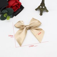 10pcs/lot 4cm Bowknot Satin Ribbon Decoration Packages Gift Ribbon Tie for Craft Wedding Bow, DIY Party Decor