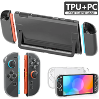 PC +TPU Soft Protective Case for Nintendo Switch 2 Joystick Controller Split Cover Skin Shell Protector For Switch 2 Accessories