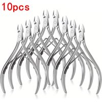 10/5/2/1pcs Stainless Steel Nail Clipper Scissors,Nail Care Kit, Dead Skin Remover Kit,Nail Exfoliator,Professional Dead Skin
