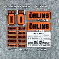 AliExpress NONE OHLINS Reflective Stickers Motorcycle Suspension Shock Decal Decoration Racing Bike Modification Waterproof Sticker