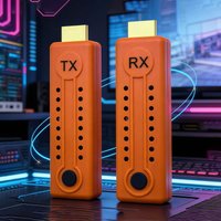 1080p 100m Wireless HDMI Extender Video Transmitter and Receiver Display Adapter Share PC Camera Laptop To TV Monitor Projector