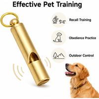 opper Dog Training Whistle with Key Ring, Pet Recall Command Tool for Outdoor Puppy Obedience and Daily Dog Trainer Supplies