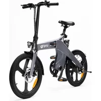 AliExpress dyu DYU T1 Folding Electric Bike 250W Motor City Ebike 36V10AH Battery Electric Bike 20 inch tire commuter electric bike