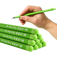 10pcs Green Rod Eye-Protecting Pencils, Student-Specific, Non-Toxic, Not Easily Broken, Green Pencils for Beginners