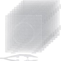4/6/9pcs Perler Fuse Bead Pegboards Set 5mm Hama Beads DIY Making Templates Square Crafts and Art DIY Stencils Educational Toys