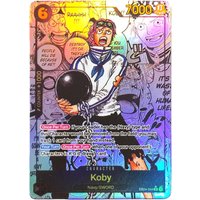 DIY One Piece Card English Manga Koby EB04-044 SR Collection Game Anime Card