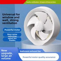 High Speed Exhaust Fan Window Wall Mounted Ventilator Kitchen Smoke Extractor Fan