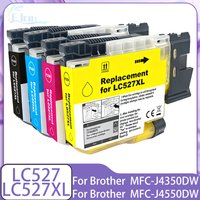 LC527 LC-527 LC527XL LC-527XL Ink Cartridge For Brother LC527 LC527XL Compatible For Brother MFC-J4350DW MFC-J4550DW Printer
