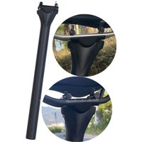 AliExpress ELITA ONE elitaone Bicycle Carbon Seat Post 135g Compatible 27.2/30.9/31.6mm MTB Road BikeUD Matte FinishTitanium screws
